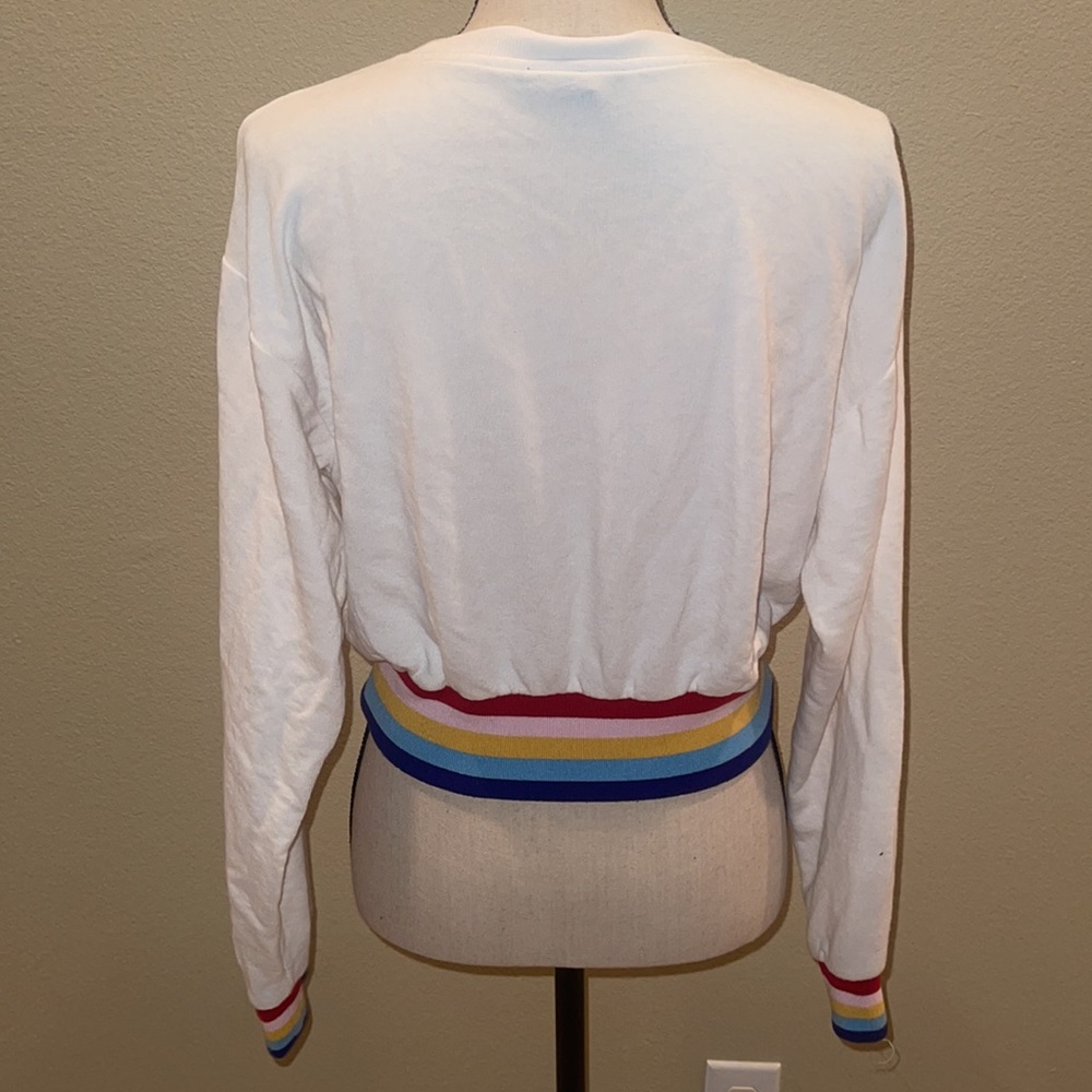 Rainbow sweater Forever 21 - Picture 2 of 3